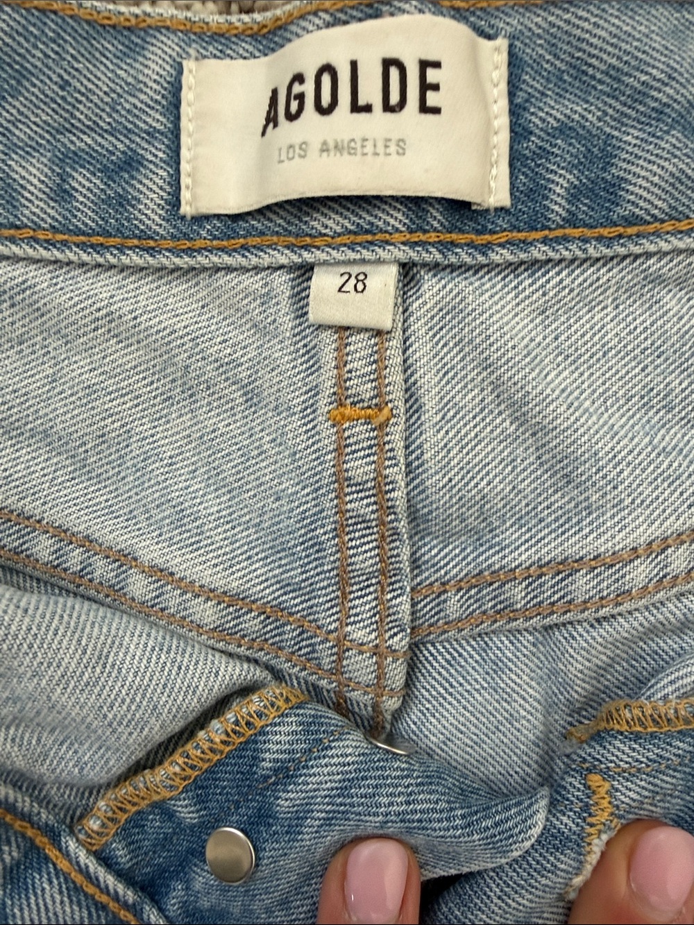 Agolde Parker Long High Waist Cutoff
Denim - Picture 3 of 5